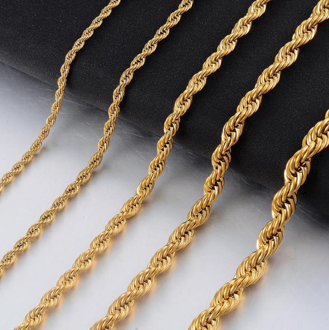 14K Gold Rope Chain