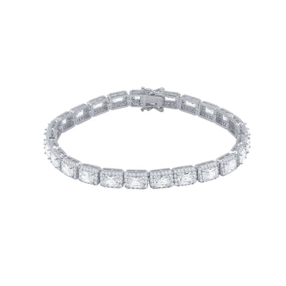 SQUARE TENNIS BRACELET 6MM